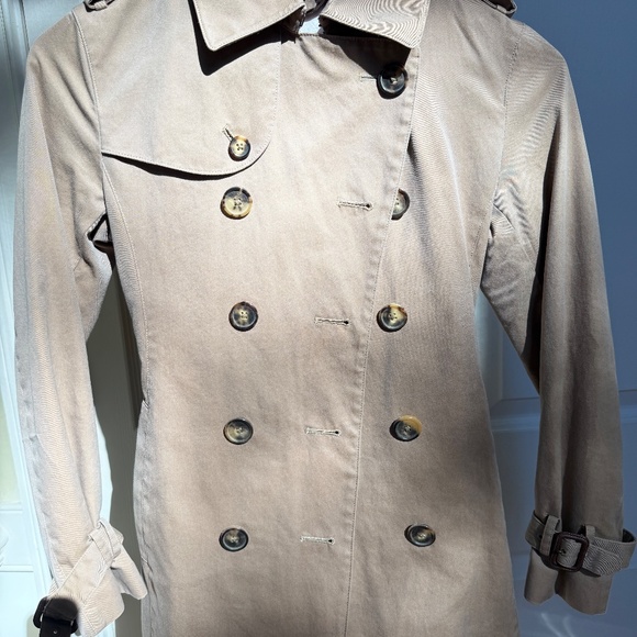 Brooks Brothers Corduroy Classic Trench Coat | Size 0 - Picture 2 of 2